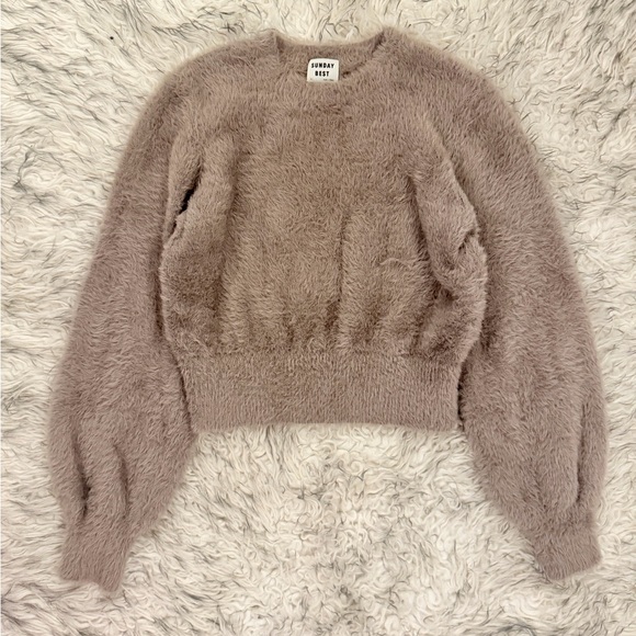 Sunday Best Sweaters - Sunday Best ‘Kitten’ Sweater - Turner Taupe